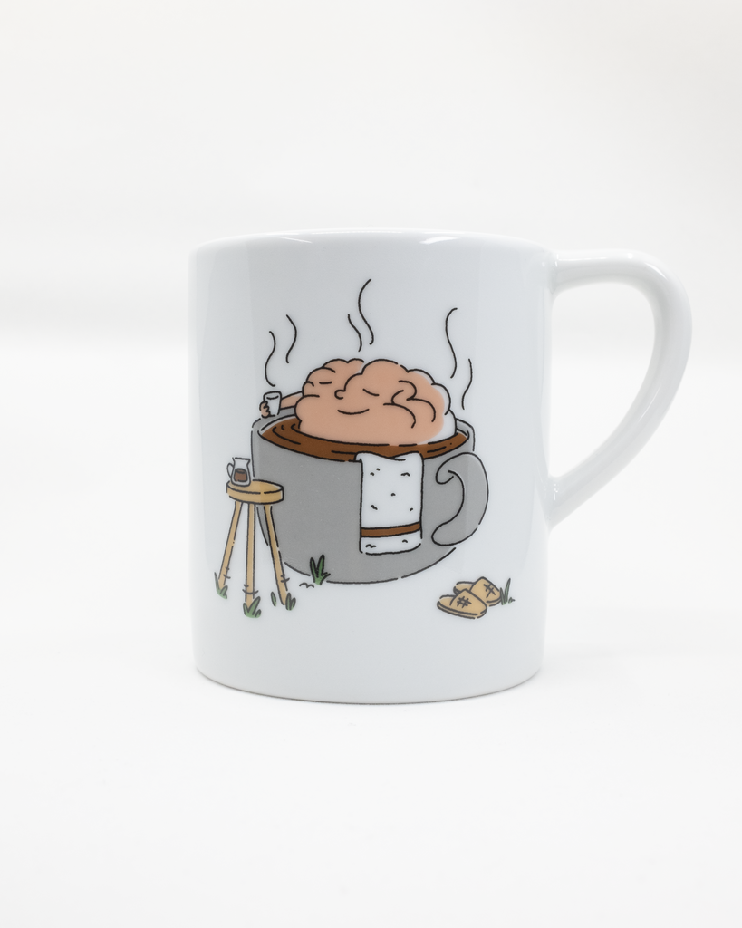 Weird Coffee Person - Brain Mug